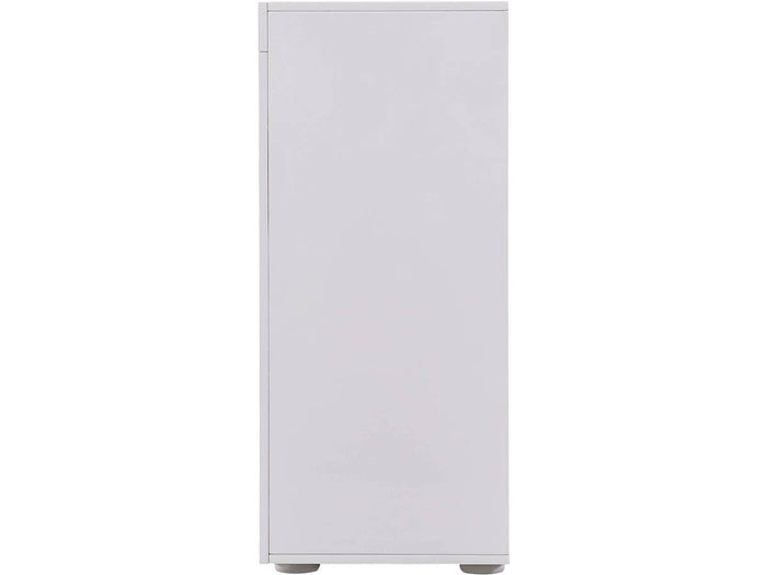 Credenza Buffet a LED "Bogota" - 155 x 40 x 92 cm -Rovere / bianco laccato