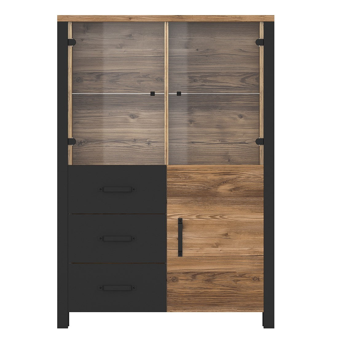 Buffet alto DARWIN - Abete e nero