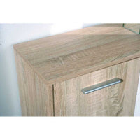 Buffet Inter Link laminato finitura rovere e bianco laccato