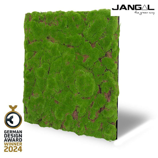 JANGAL Pannelli acustici Modulabili in FLORA sintetica ULTRAREALISTICA 52x52cm mod. FOREST GREEN BULK