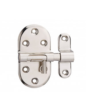 Chiusura a chiavistello per porta,  acciaio,  Ø 9mm, nichelato - THIRARD