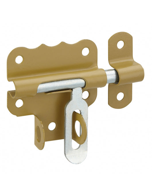 Chiusura a chiavistello per porta,  bloccabile, acciaio, Ø 7.5mm  bronzo - THIRARD
