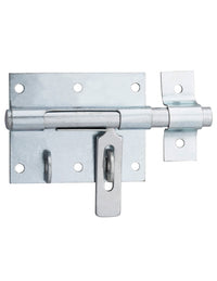 Chiusura a chiavistello per porta,   Ø 12mm, porta lucchetto, acciaio - THIRARD