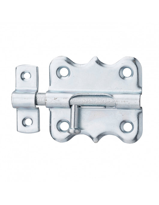 Chiusura a chiavistello per mobili, 45mm, acciaio galvanizzato, chiusura a chiavistello rotondo - Serrurerie de Picardie