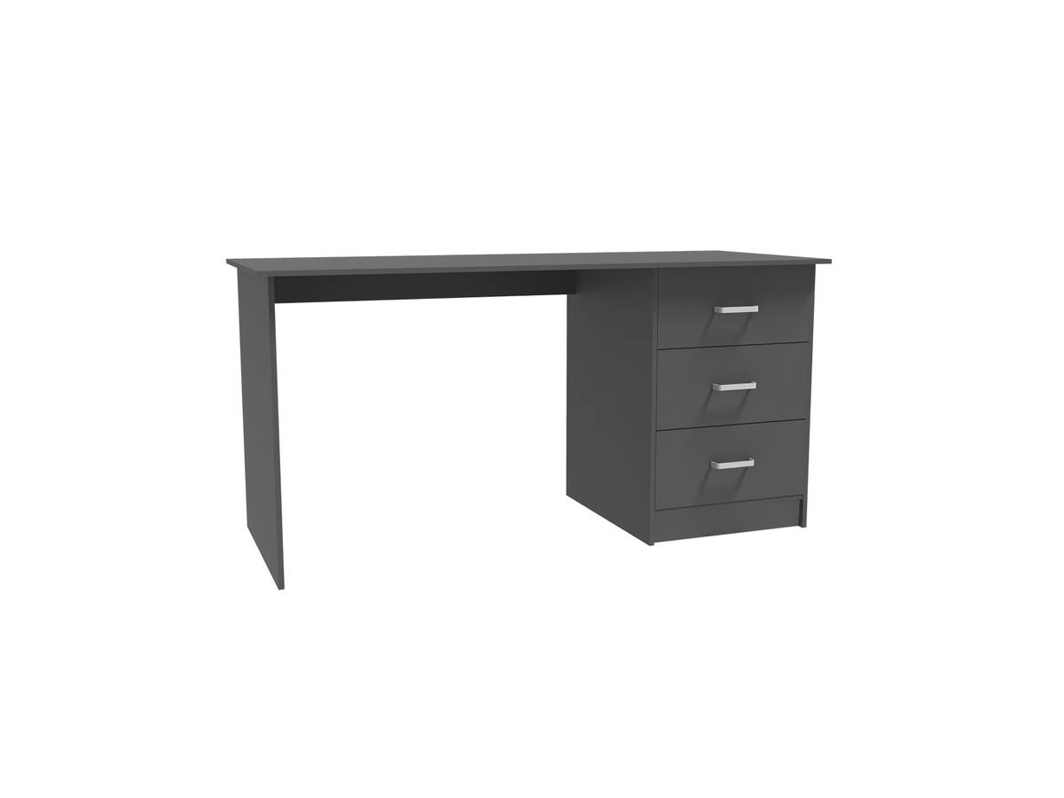 Scrivania "Laury" - 121 x 55 x 74 cm colore Grigio