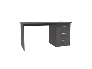 Scrivania "Laury" - 121 x 55 x 74 cm colore Grigio
