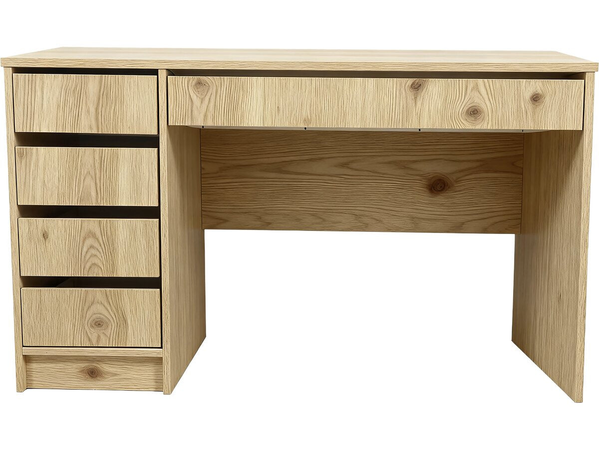 Scrivania "Ada" - 120 x 75 x 55 cm - Marrone