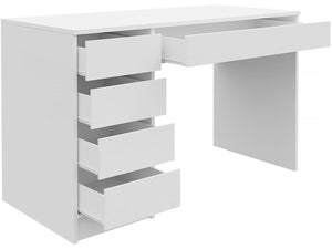 Scrivania "Ada" – 120 x 75 x 55 cm – Bianco