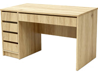 Scrivania "Ada" - 120 x 75 x 55 cm - Marrone