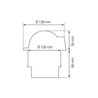 BUSSOLA OLIMPIC 100 ROSA NERA