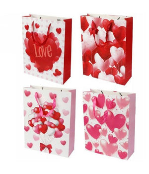 Busta Da Regalo Per San Valentino Cuori 38 X 50 X 18 Cm 71094 Modelli Assortiti         