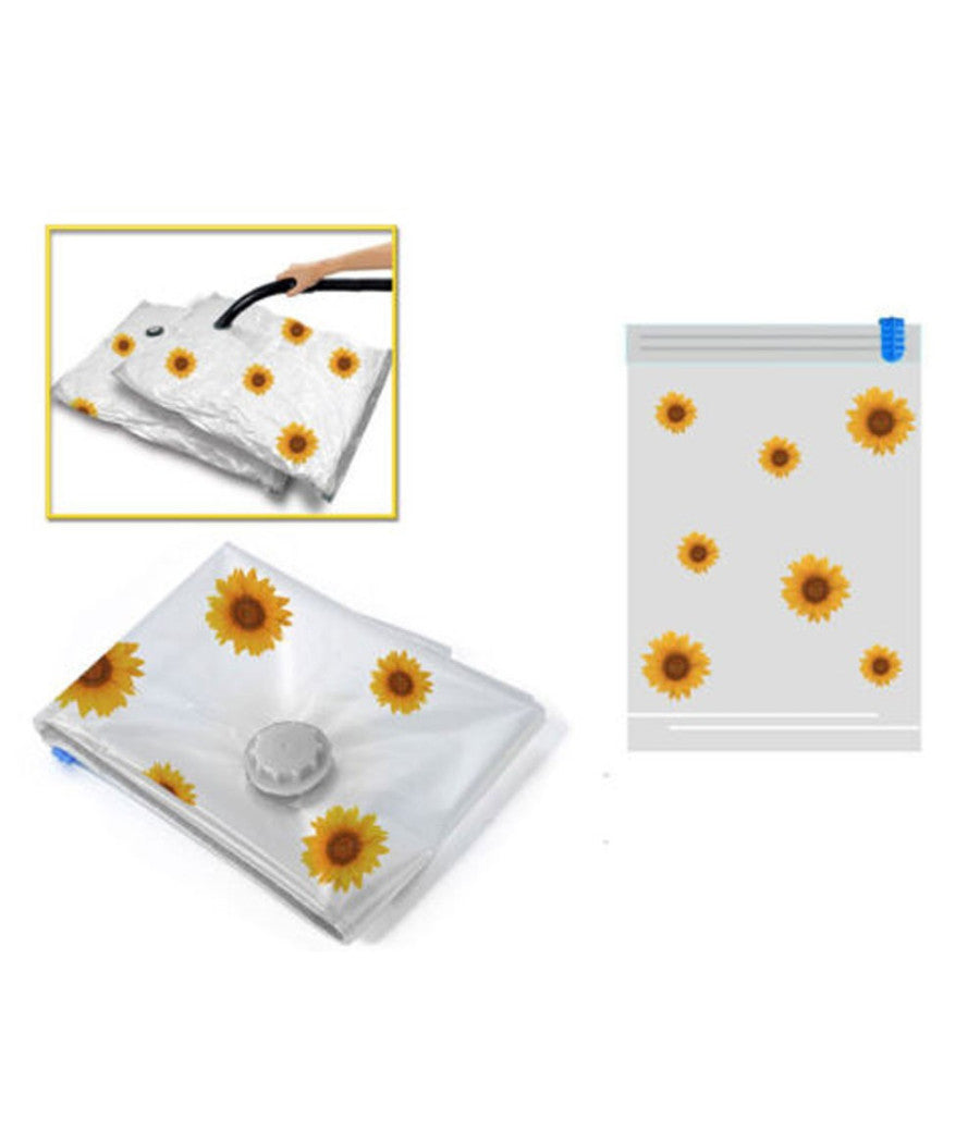 Busta Sottovuoto Per Abiti Sacchetti Salvaspazio Ermetici Armadio Sacchi 68x98cm         