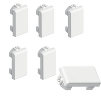 Kit adattatore 1 modulo copriforo compatibile con bticino matix am5000 *** numero pezzi 6, confezione 1