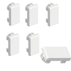 Kit adattatore 1 modulo copriforo compatibile con bticino matix am5000 *** numero pezzi 6, confezione 1