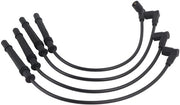 Impianto di accensione a 4 poli - Sostituzione 8200486877 - Materiale Koper/Silicone - Per Dacia Logan MCV II - Lunghezza 550mm/480mm - Per veicoli senza distributore di carburante - Cavo di accensione