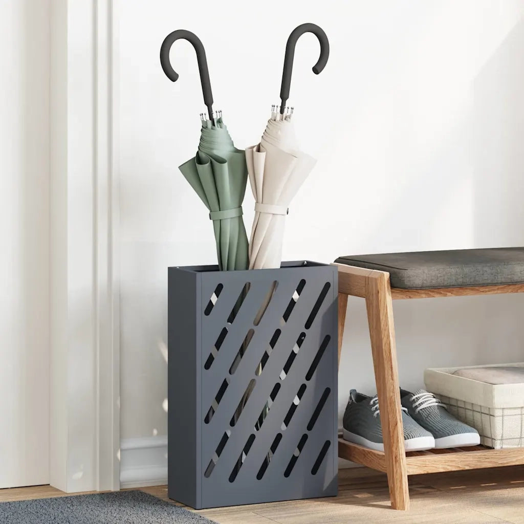Supporto per Ombrellone Antracite 28 x 12 x 41 cm Acciaio CFW3418951