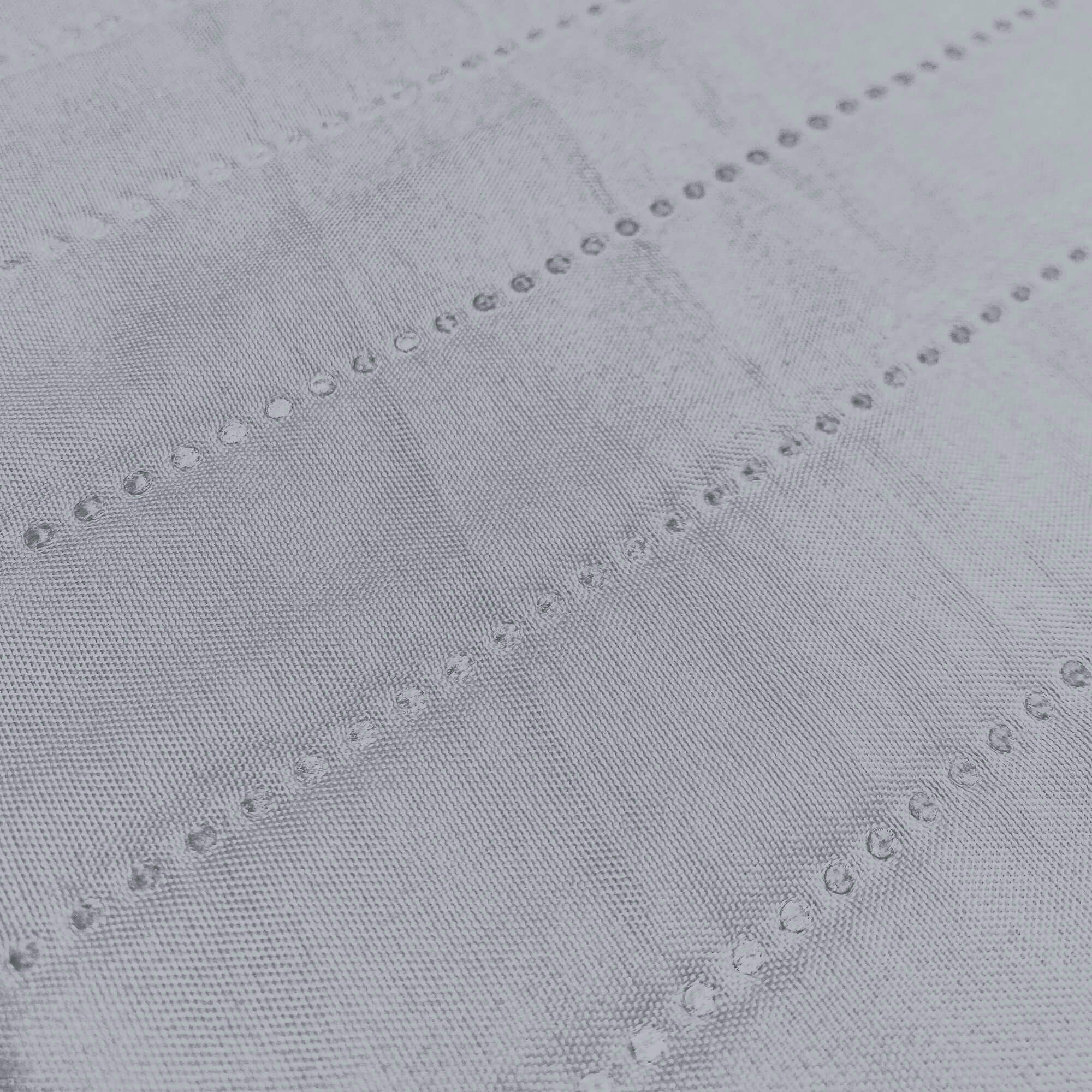 Copridivano Trapuntato con Penisola Destra Seduta 290 cm in Microfibra Grigio