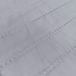 Copridivano Trapuntato con Penisola Destra Seduta 290 cm in Microfibra Grigio