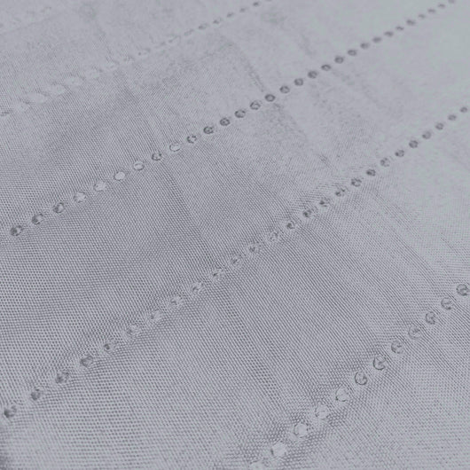 Copridivano Trapuntato con Penisola Destra Seduta 290 cm in Microfibra Grigio