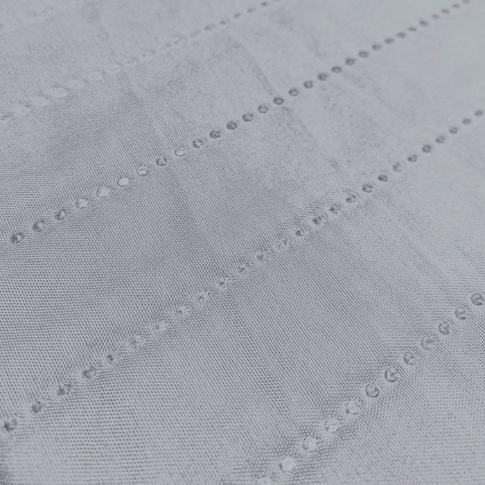 Copridivano Trapuntato con Penisola Destra Seduta 290 cm in Microfibra Grigio