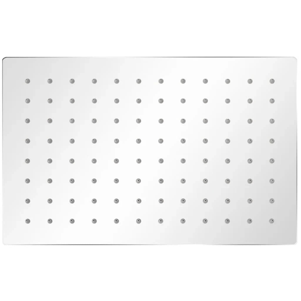 Soffione doccia rettangolare in acciaio inox a immersione 20 x 30 cm 02_0003095