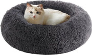 Letto per cani e gatti - 1 pezzo - imbottito - diametro 70 cm