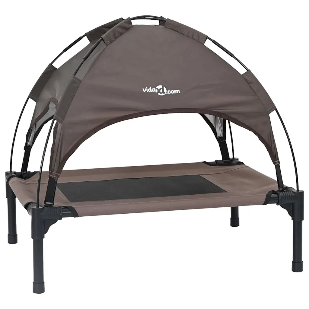 Letto per Cani Marrone 62 x 48 x 61 cm Acciaio CFW7973865