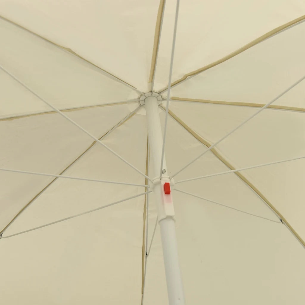 Ombrello | Parasolne da Spiaggia Giallo Sabbia 240 cm