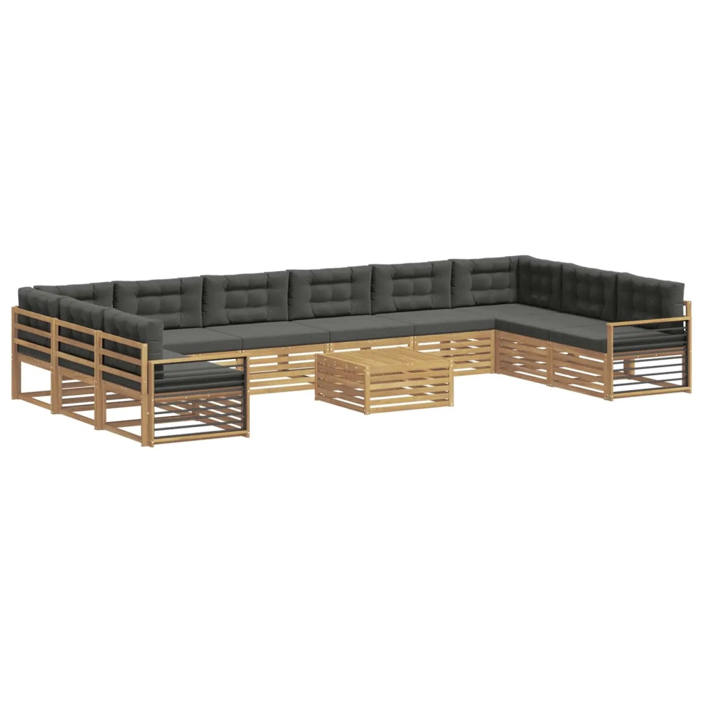 Set divani Legno di Acacia Massello