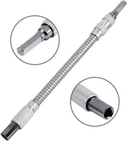 Estensione flessibile 200mm per bit da forare - accessorio magnetico per elettrica