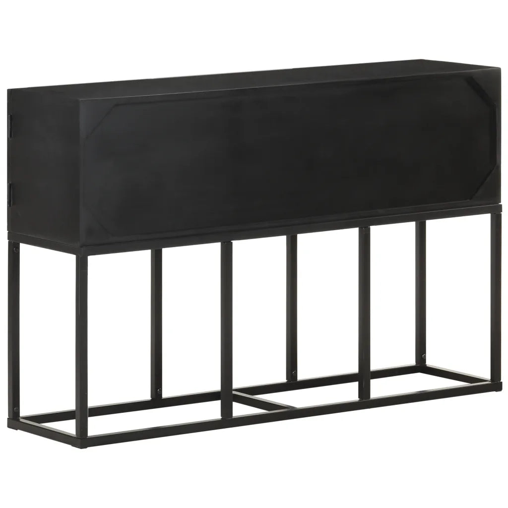 Credenza 115x30x76 cm in Legno Massello di Mango 323579