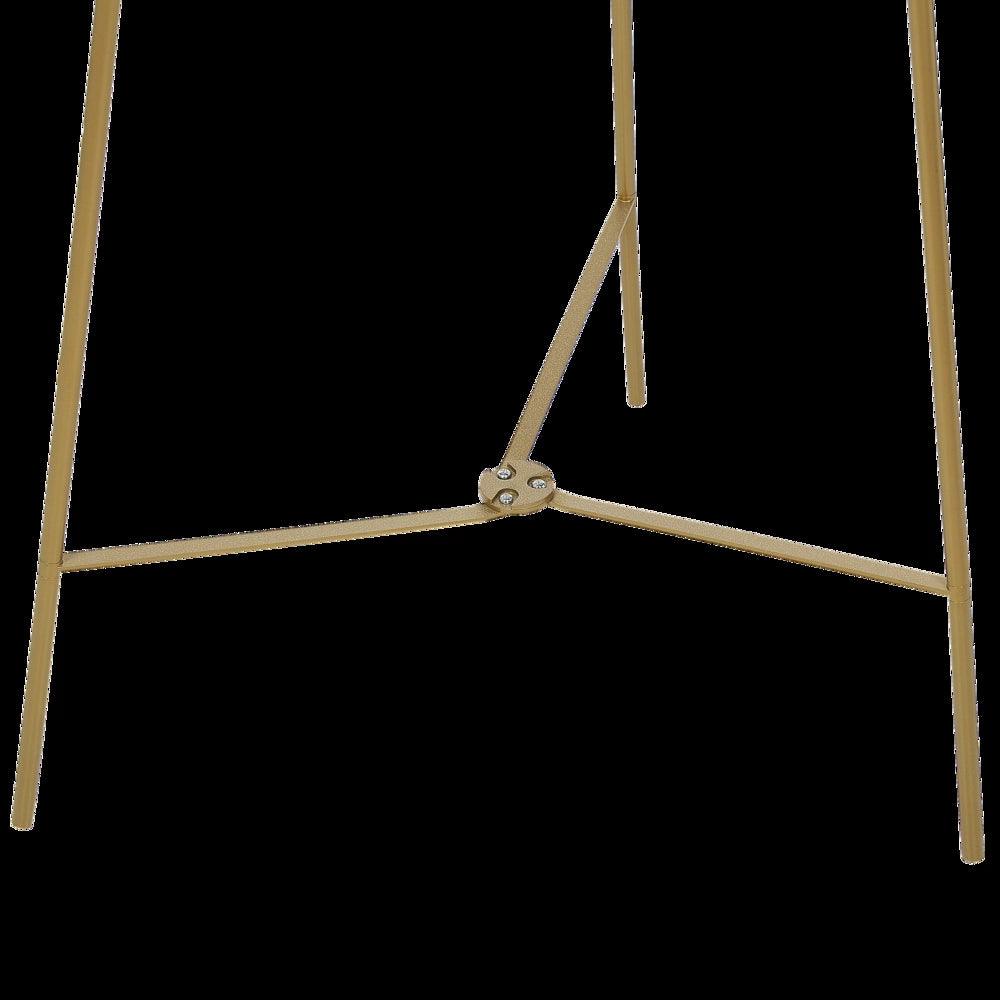 Lampada da terra in metallo con plafoniera vetro dorato 133 cm camera da letto soggiorno moderno contemporaneo