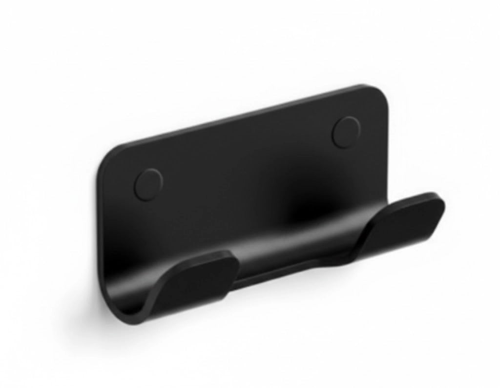 APPENDINO DOPPIO SAETA- Nero  - mm 110x33x50- SAMO- pezzi 1