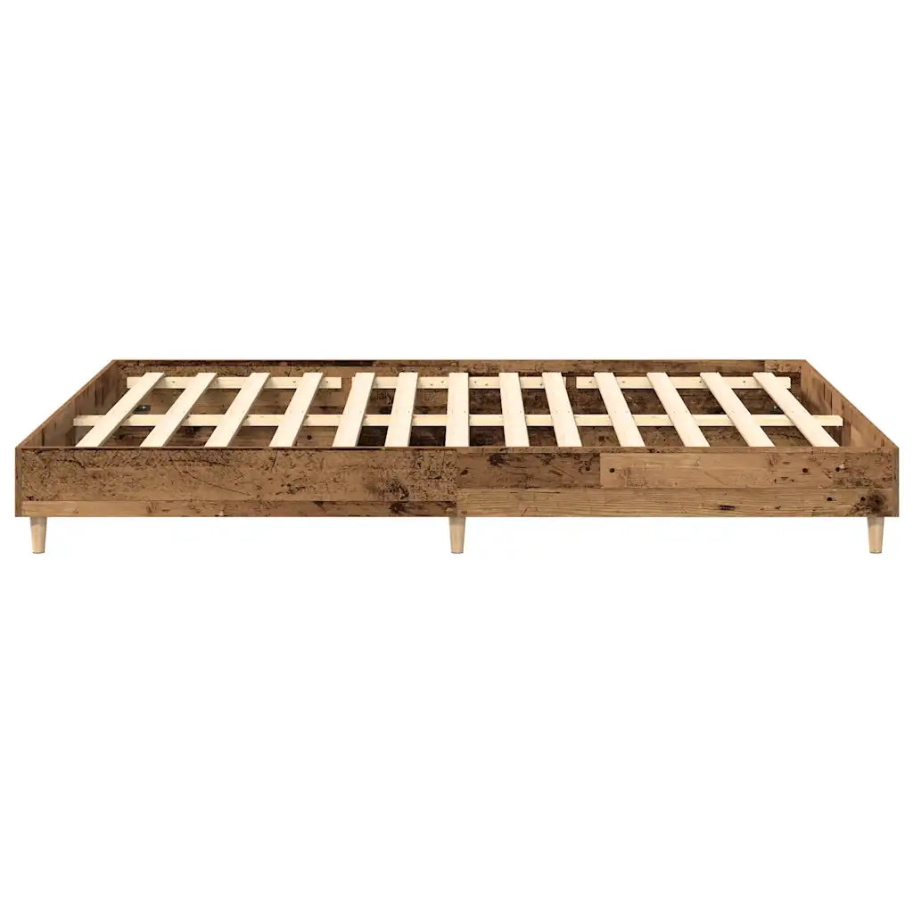 Giroletto senza Materasso Legno Antico 150x200 cm in Truciolato