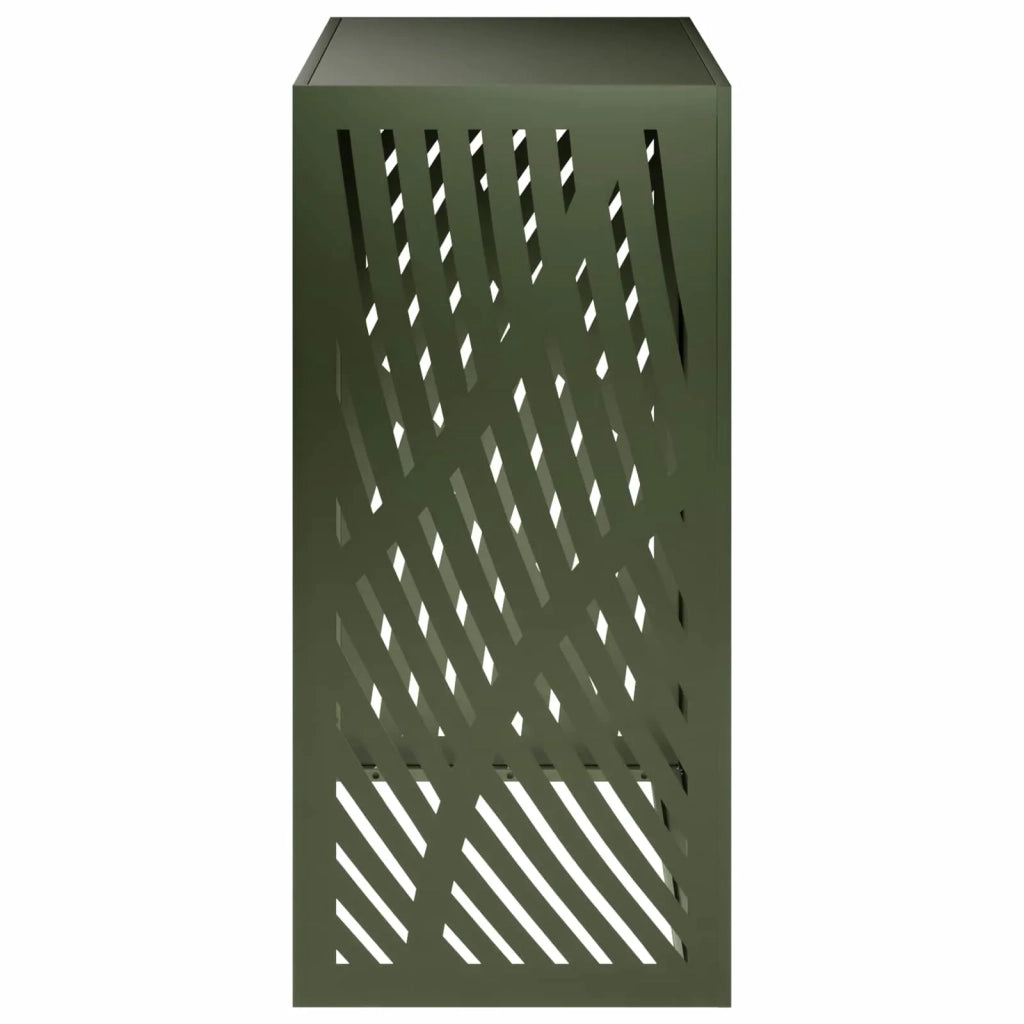 Copertura per condizionatore d'aria Verde Oliva Acciaio 8014118
