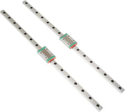 2 pezzi LML12H rail guida lineare - 400mm di lunghezza - blocchi di guida MGN12H - contenuto in HTML.