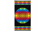 Telo Mare Jacquard Spugna Asciugamano Spiaggia Disegno Multi Mandala KR