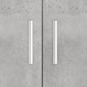 Supporto per acquario in cemento grigio 81x36x73 cm in legno ingegnerizzato 833603