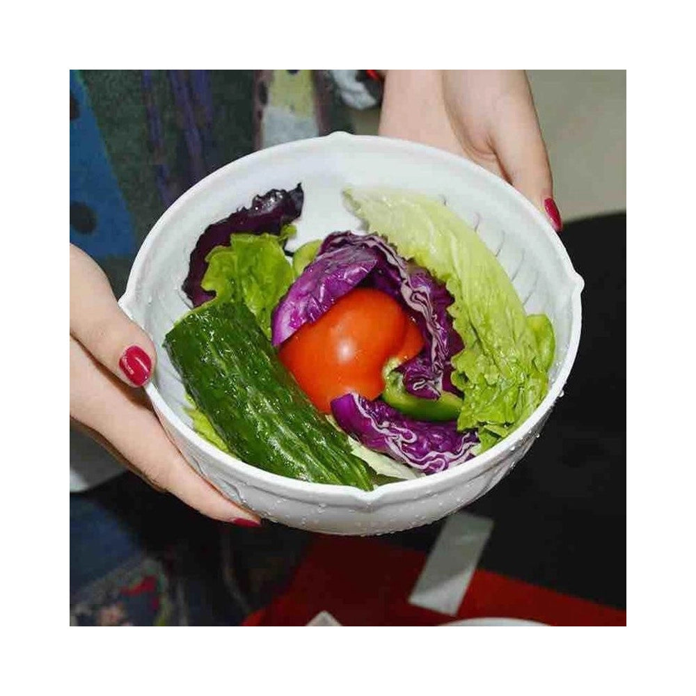 Trade Shop - Affettatutto Frutta Verdura Taglia Trita Sminuzza Affetta Insalata Frutta -