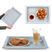 Vassoio da portata in plastica KADAX per cucina, camerieri, bar, grande 40x28 cm