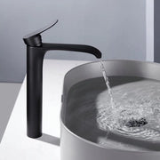 Wastafello con Rubinetto a Mischia con Cascata - Maniglione a Unico Movimento in Ottone - Stile e Modernità