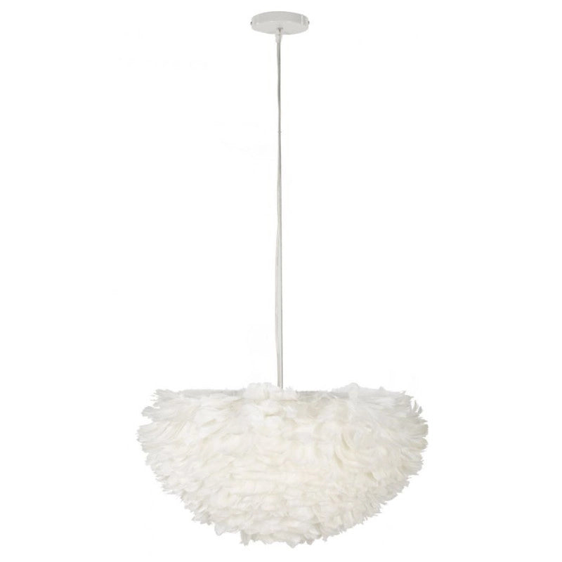 Lampadelle Ario Feather cm ø 60x30 (altezza Con Filo cm 110)