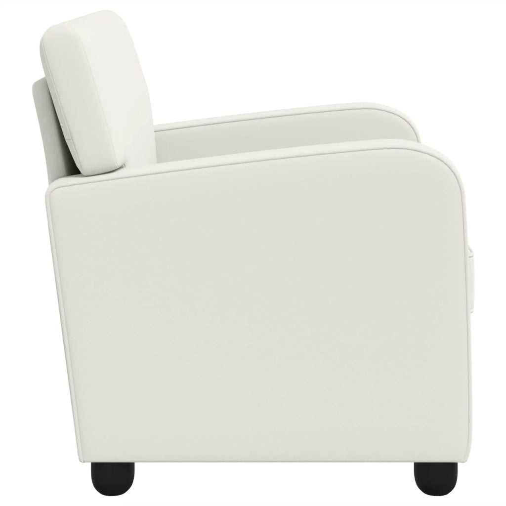 Poltrona Bianco Similpelle 42043434
