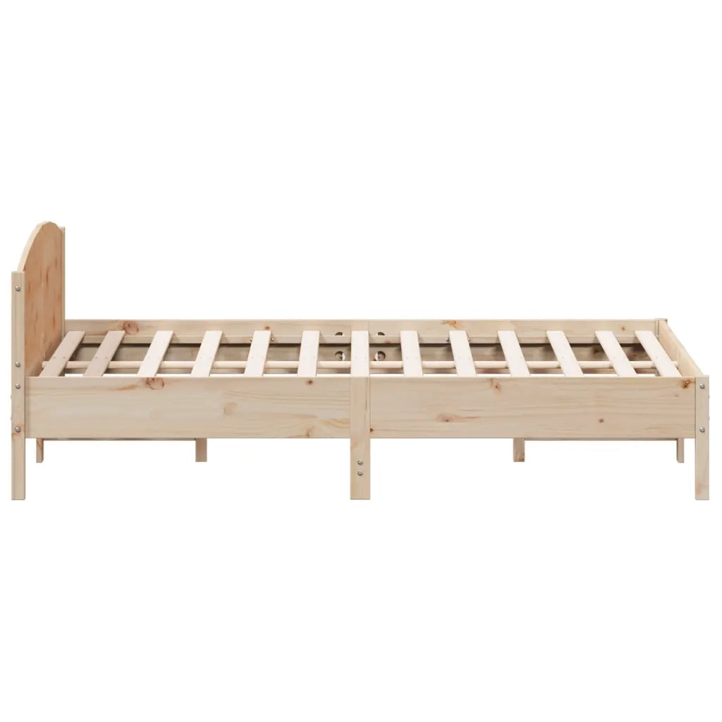 Giroletto senza Materasso 200x200 cm in Legno Massello di Pino 3216188