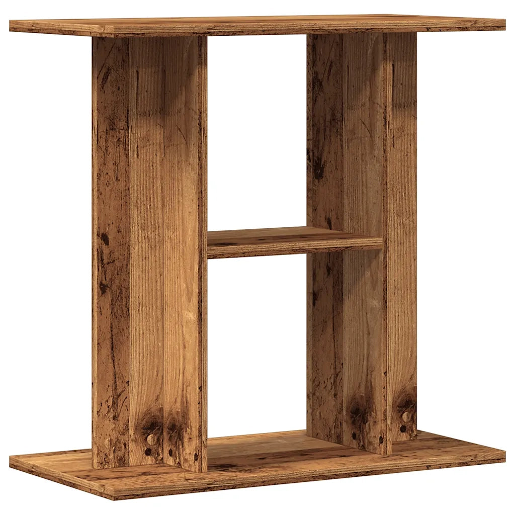 Supporto per acquario in legno antico 60x30x60 cm in legno ingegnerizzato 857270