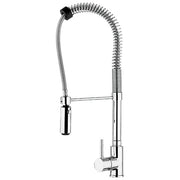 CM PONZA 9105 MISCCRM ACQUAMIX Miscelatore cucina con mollettone e doccia a due getti colore Cromato