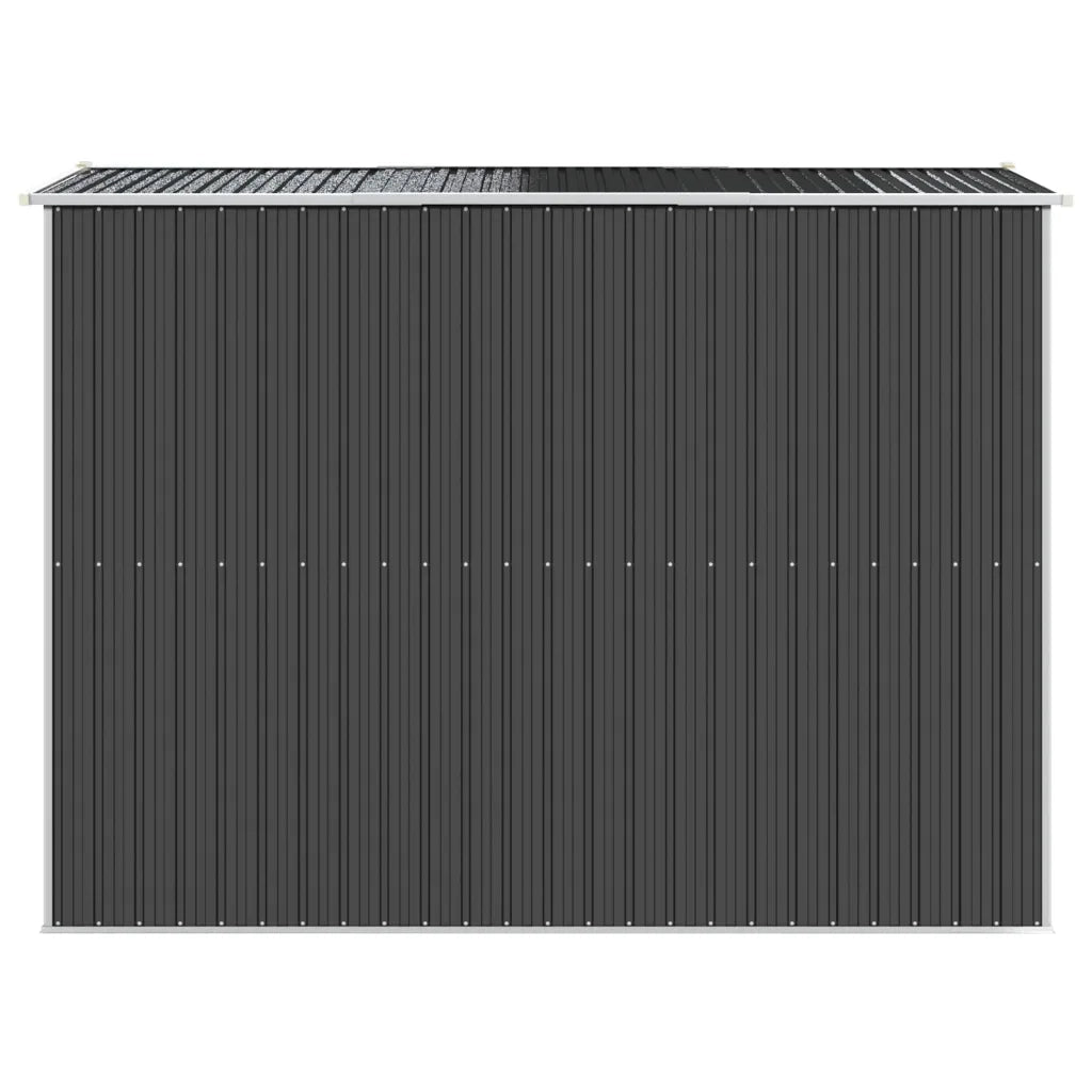 Capanno da Giardino Antracite 192x274x223 cm in Acciaio Zincato 3147450