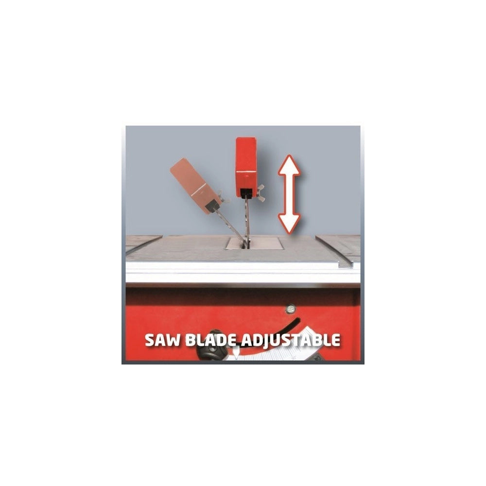 Trade Shop - Sega Circolare Da Banco Einhell Tc-ts 2025 Eco Motore 1800w Lama Disco Da 250mm -
