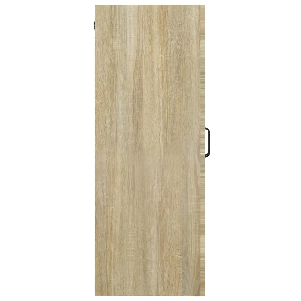 Armadietto Pensile a Parete Rovere Sonoma 69,5x34x90 cm 812288