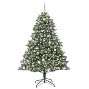 Albero di Natale | Decorazioni natalizie artificiale con 300 LED Verde 180 cm